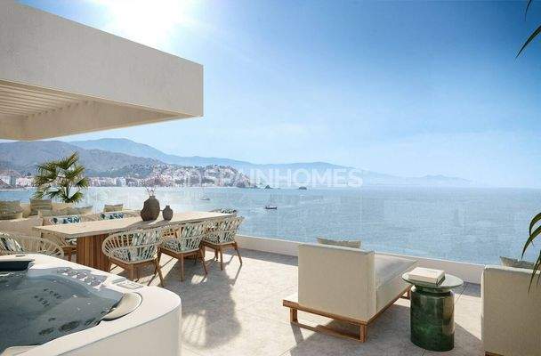 Stylish Beachfront Houses with Private Pools in Granada Almuñecar