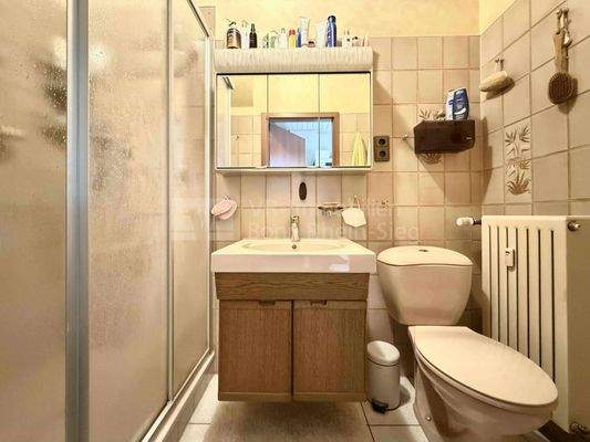 Badezimmer im Erdgeschoss 