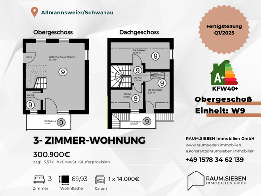 Übersicht - Wohnung Nr. 8