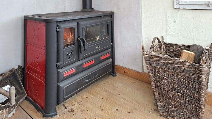 Ofen in der Werkstatt