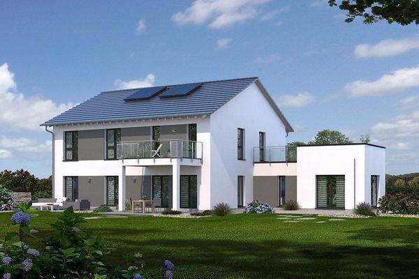 Modernes Öko-Einfamilienhaus