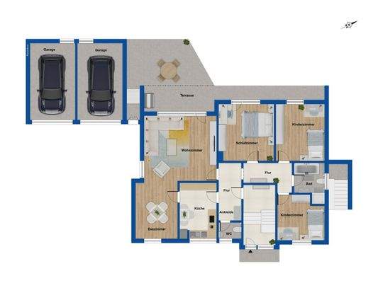 Grundriss Erdgeschoss