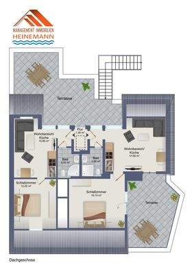 Grundriss Dachgeschoss