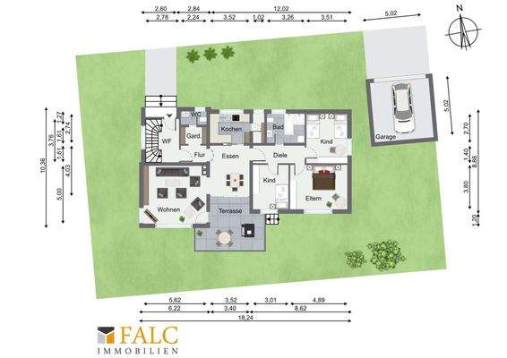 Grundriss Erdgeschoss