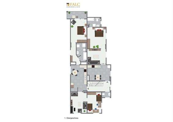 1. Obergeschoss Haupthaus