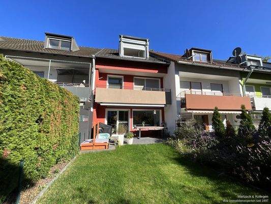 Gartenansicht vom Haus