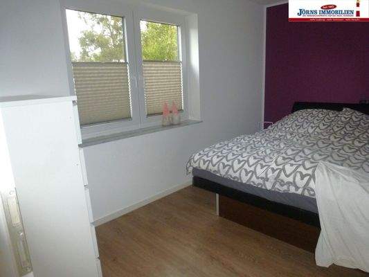 Teilansicht Schlafzimmer