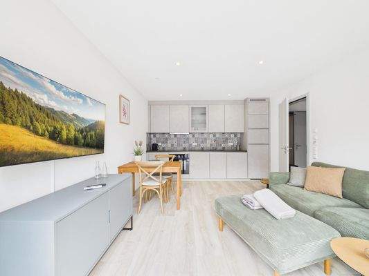 Wohnbereich mit Küche