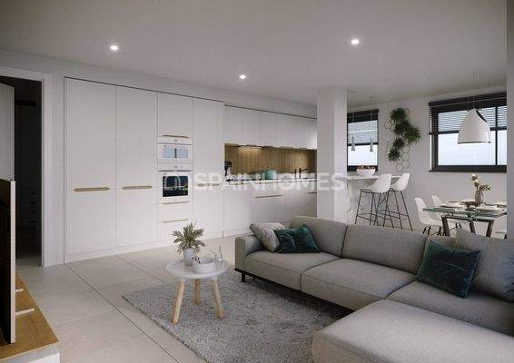 2 and 3-Bedroom Real Estate in a Complex in Santa Pola Alicante