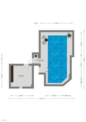 Kellergeschoss Pool