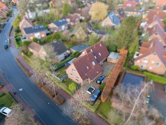 Blick auf das Grundstück 