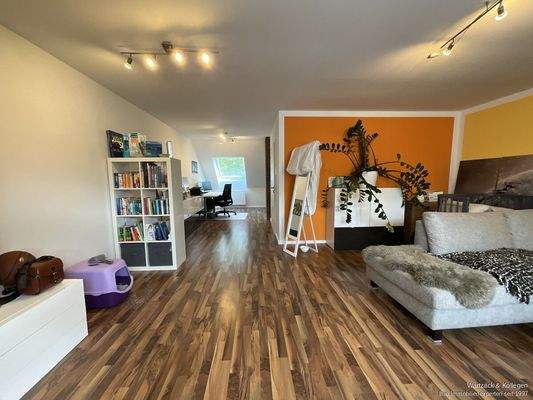 Zimmer im Dachgeschoss...