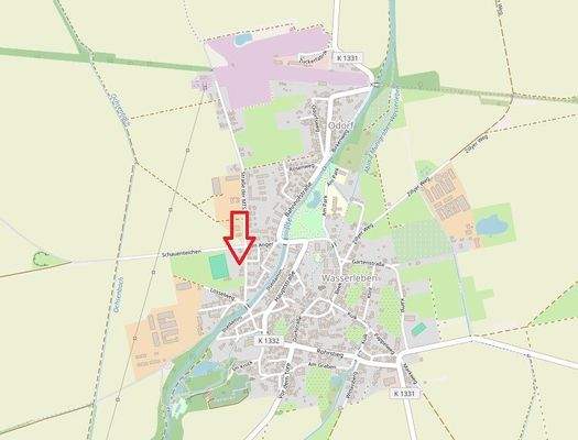 Lage im Ort