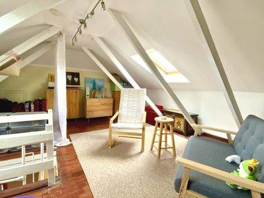 Nutzfläche/Raumhöhe nur mittig 1,90Meter