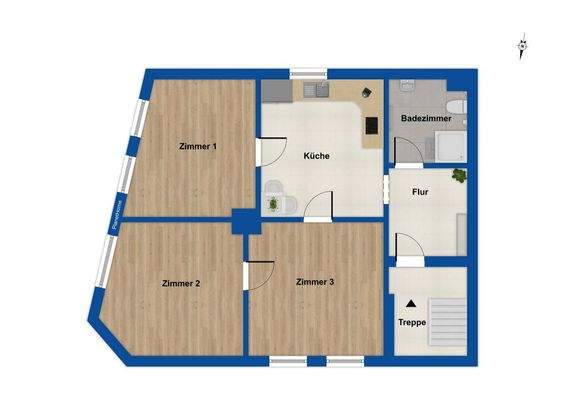 Grundriss 2. Obergeschoss