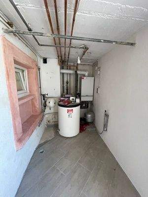 Heizungsanlage im KG