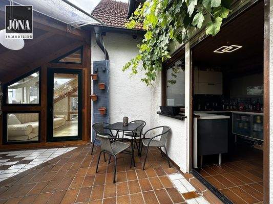 Übergang Neubau zu Altbau