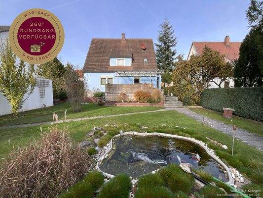 Einfamilienhaus mit schönem Grundstück