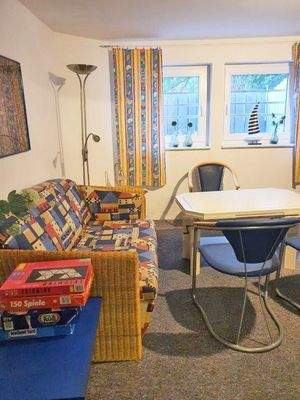 Aufenthaltsraum im Keller