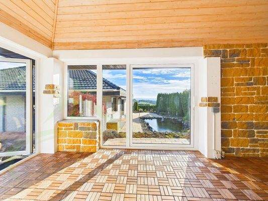 Ausblick aus dem Badehaus