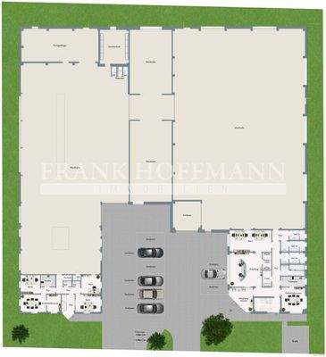 V9809 Grundriss EG - Altbau & Neubau