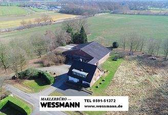Saniertes Zweifamilienhaus mit großer Halle
﻿in Lingen (Ems) zu verkaufen!