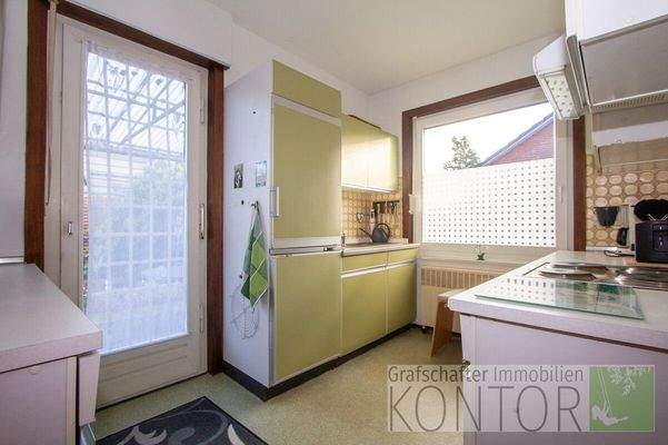 Küche mit Zugang zur...