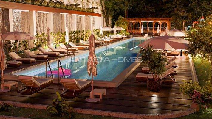 1 and 2-Bedroom Apartments with Pool in Antalya Altintas