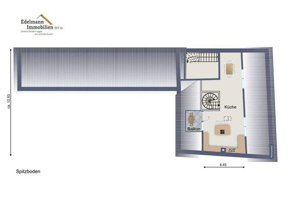 Vorderhaus / 2. Dachgeschoss