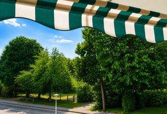 Ausblick Balkon 