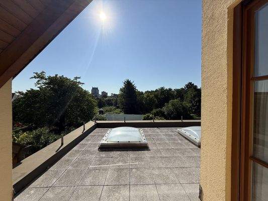 Dachterrasse Schlafzimmer