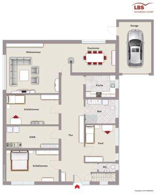 Exposeplan - nicht maßstabsgetreu