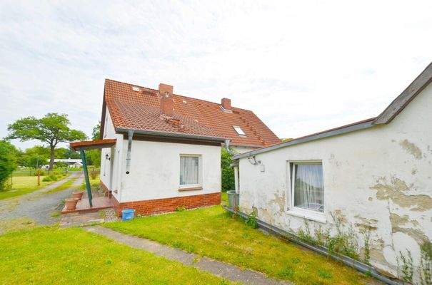 rückwärtige Ansicht