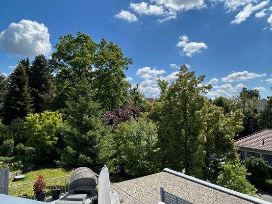 Blick von der Dachterrasse