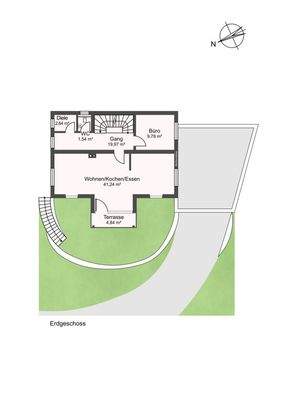 Grundriss Erdgeschoss