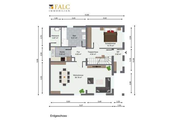 Grundriss Erdgeschoss