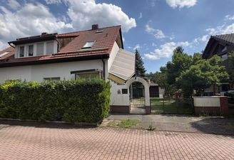 Blick aufs Haus