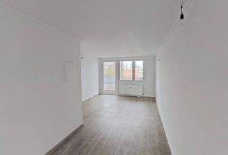 Ansicht I: Wohn- und Esszimmer