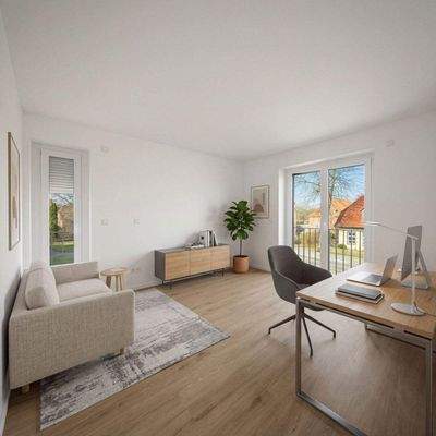 Schlafzimmer / KI-Staging
