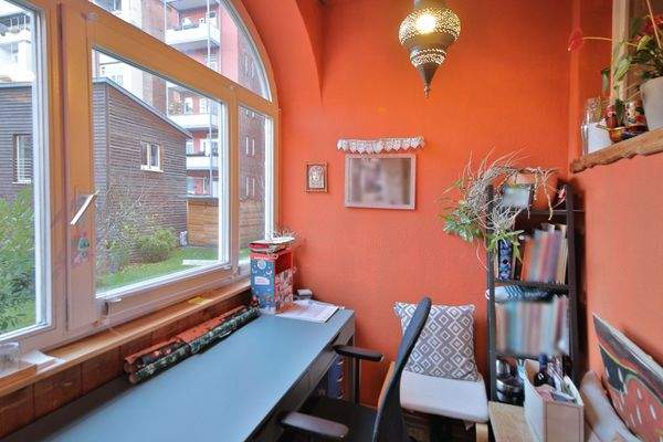 Loggia mit Verglasung