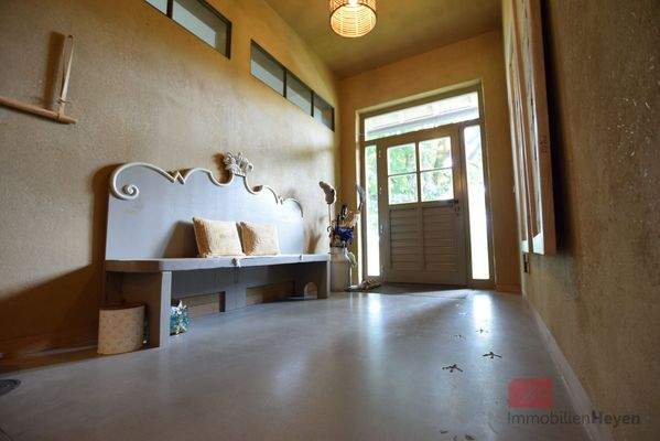 Eingangsbereich der Hauptwohnung