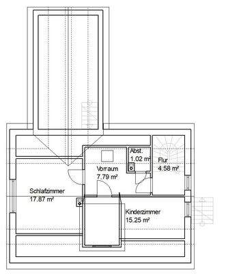 Grundriss Dachgeschoß