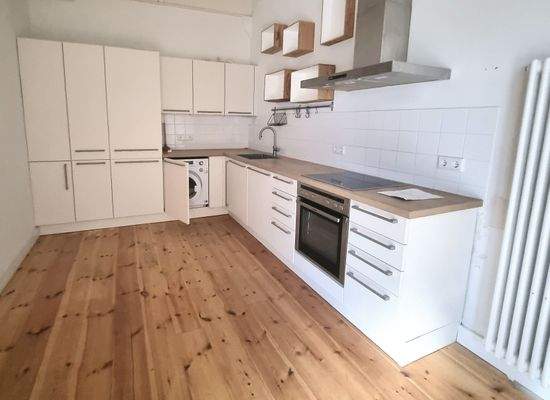 offene Küche im Erdgeschoss