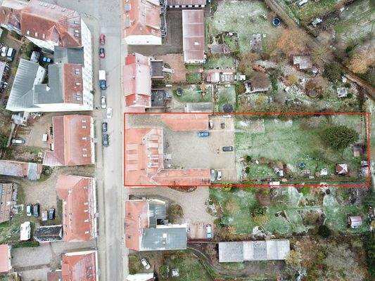 Vogelperspektive Grundstück