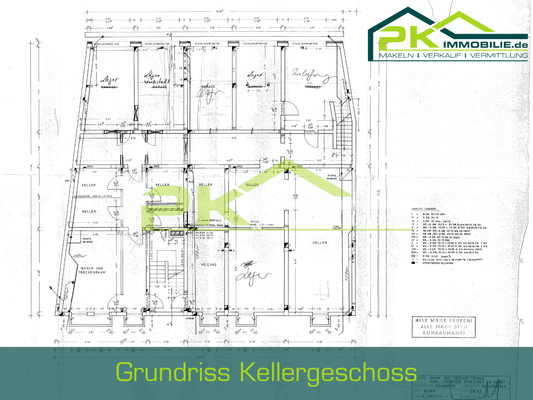 Grundriss Kellergeschoss