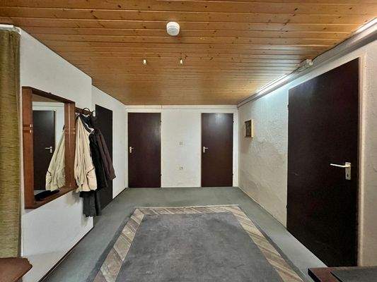 Treppenabgang und Flur Keller