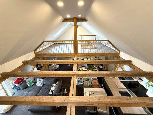 Galerie mit Ausblick