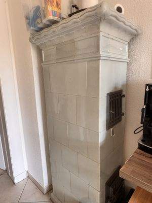 Ofen (nur zur Deko) in Küche