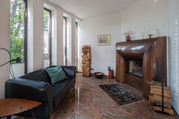 gemütliche Kaminecke