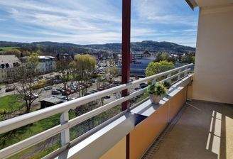 Balkon am Wohnzimmer